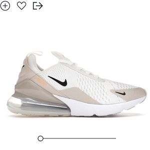 Nike Air Max 270 Desert Sand Peach Cream 7.5